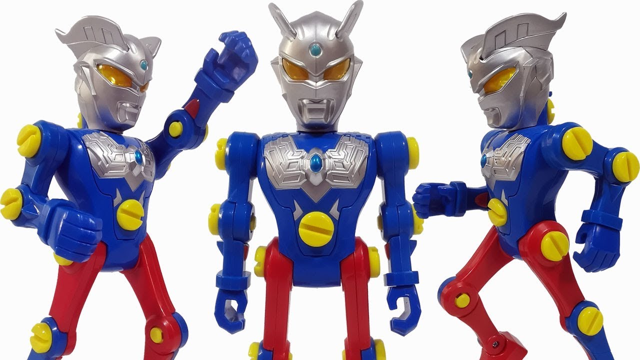Ultraman Zero 10th Anniversary DIY Toy Robot Kit Unboxing Review