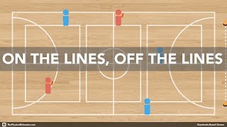 On The Lines, Off The Lines | Physical Education Game (Fundamental Movement Skills)