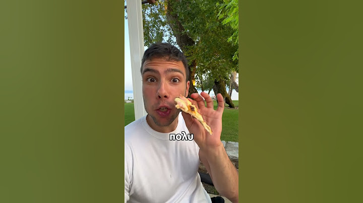 Τεράστια pizza στη λίμνη