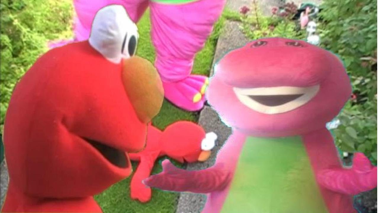 Elmo Vs Barney Spoof Movie Trailer Youtube