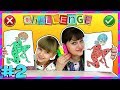 3 МАРКЕРА челлендж ЧАСТЬ 2 \\ 3 MARKER challenge VOL.2 \\ Настя против мамы!