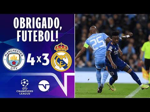 Manchester City x Real Madrid: resultado do jogo - Champions League