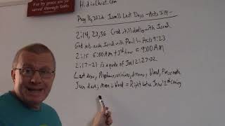 Kids' Bible Study #268 - Israel's Last Days - Acts 2:14-21