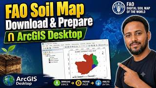 FAO Digital Soil Map of the World in ArcGIS Desktop | Download & Prepare Step by Step! አማርኛ