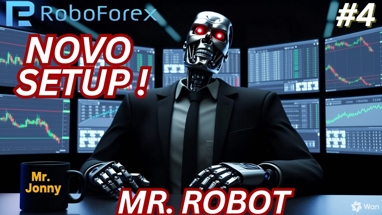 COPYTRADING NA ROBOFOREX/NOVO SETUP/MAIS SEGURANÇA/MR. ROBOT COPYFX FOREX #4