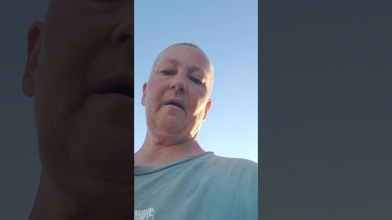 Taking a bath/shower in the desert