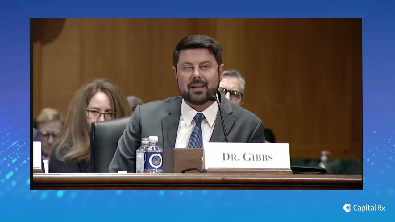 Matt Gibbs, PharmD, Testimony: US Senate Committee on Finance
