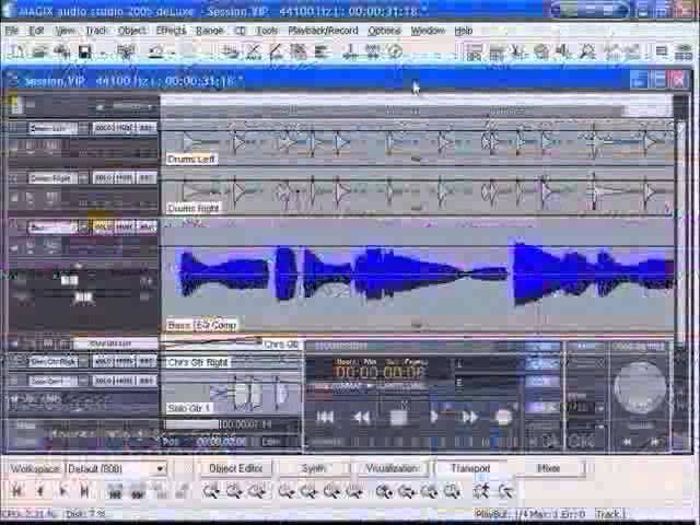 MAGIX Music Studio 2005 Deluxe--Quick Start class=