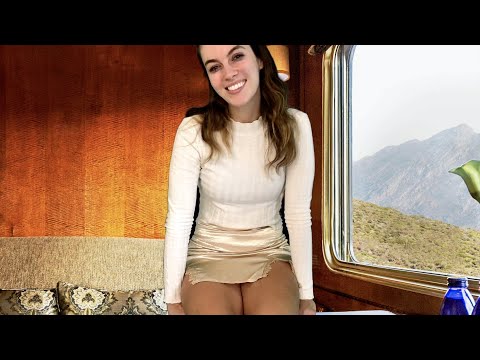 [ASMR] Miss Bell Sits Next To You On The Train