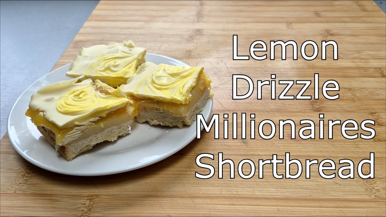 How to make Lemon Drizzle Millionaires Shortbread