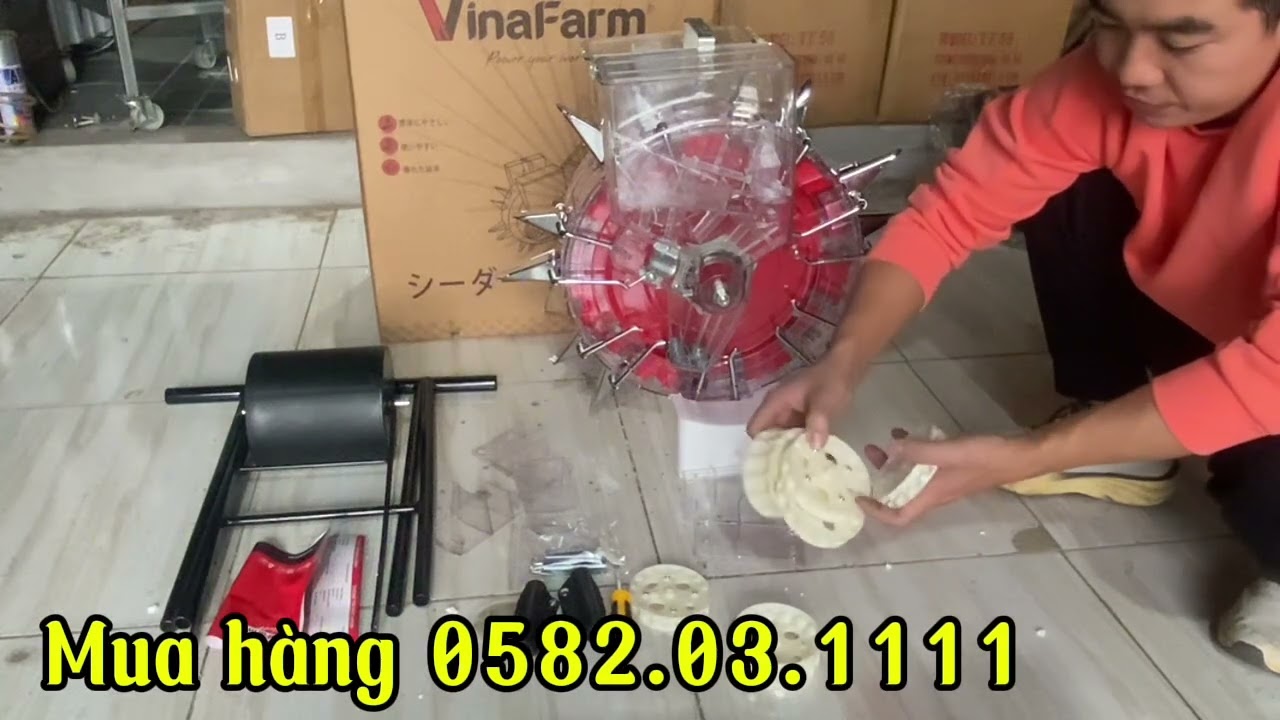 Máy gieo hạt vinafam 999- máy gieo hạt 2 chức năng - máy tra bắp,máy bỏ bắp,máy lăn bắp,máy tỉa bắp