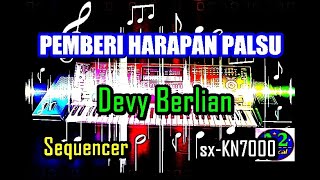 Devy Berlian - Pemberi Harapan Palsu | Karaoke | sx-KN7000