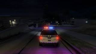 GTA V - Police Respond Code 3 to Domestic Disturbance