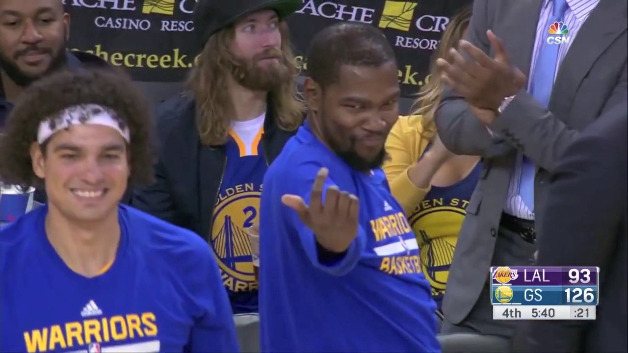 Kevin Durant S Best Moments As A Warrior Youtube