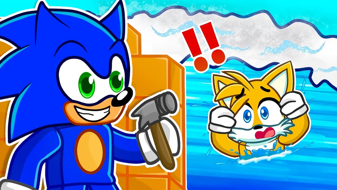 Construye Para SOBREVIVIR al TSUNAMI en Roblox!