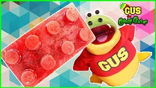 DIY GIANT GUMMY LEGO Candy! How to make Jello gummies for kids