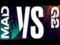 MAD vs. G2 - Week 5 Day 2 | LEC Summer Split | MAD Lions vs. G2 Esports (2020)