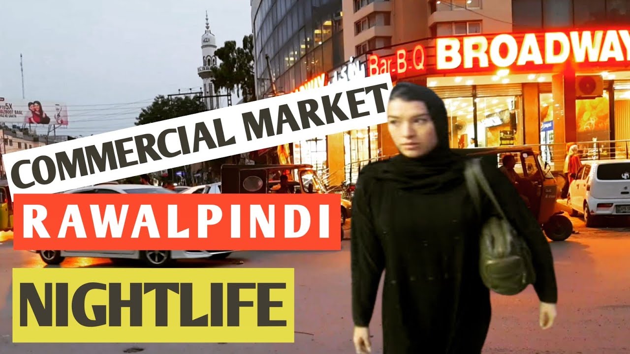 MARKET RAWALPINDI CLOTHING SHOP [NIGHTLIFE] PAKISTAN