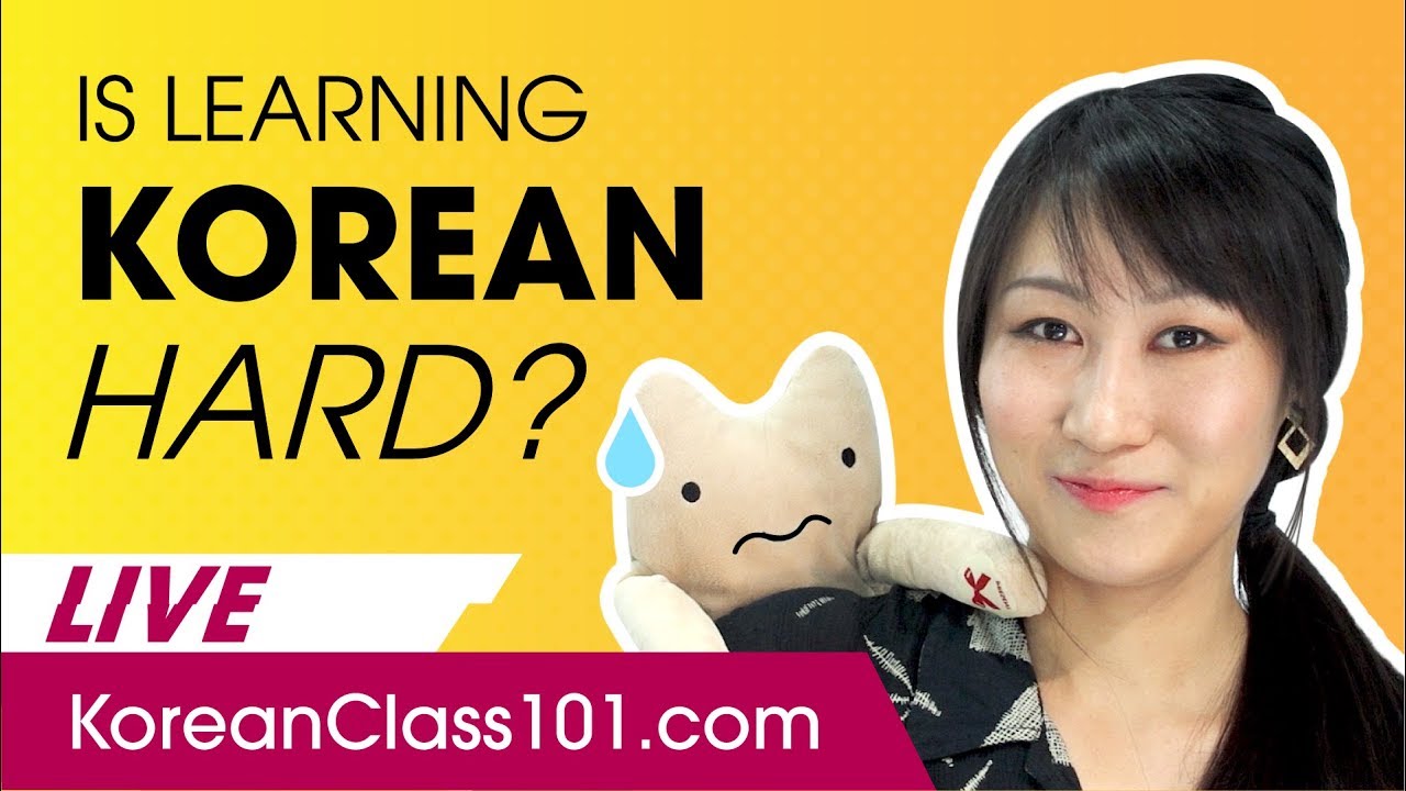 Is Learning Korean Hard? - YouTube