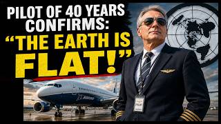 Pilot of 40 Years Confirms: The Earth is FLAT! @AlexGleasonFlatEarthMap