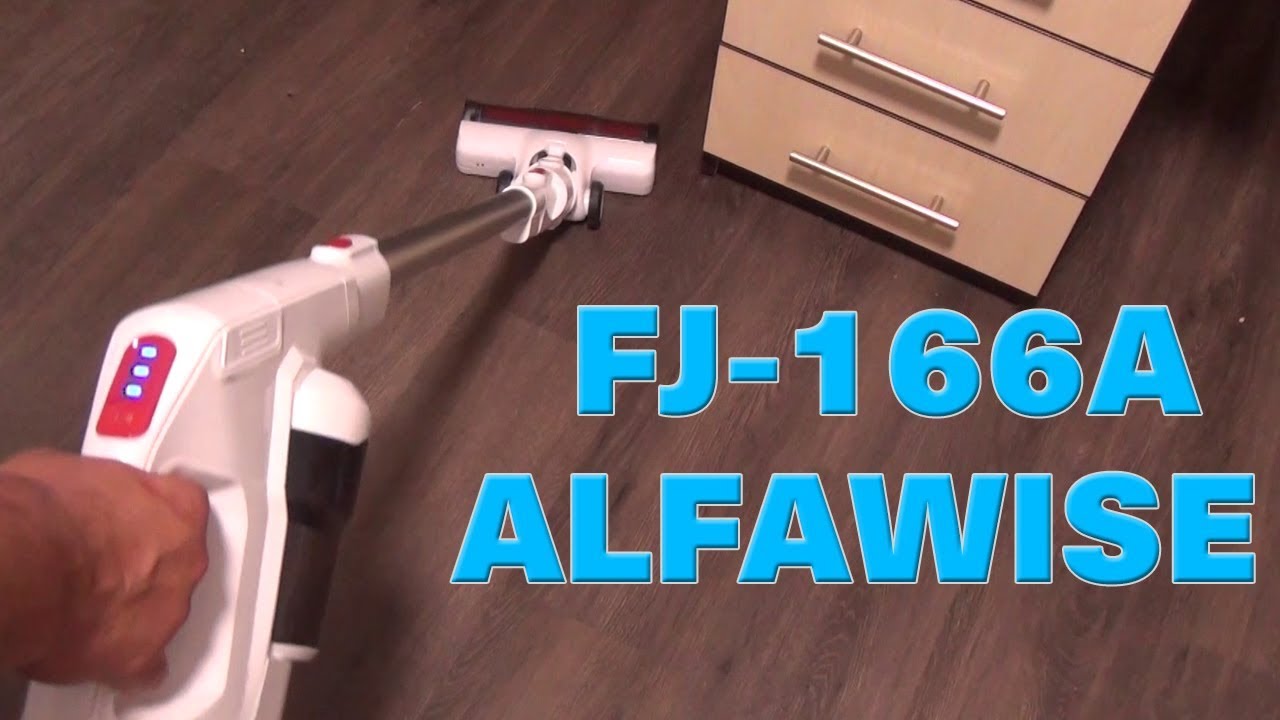 Обзор Alfawise FJ-166a ручной аккумуляторный пылесос с хорошей силой всасывания