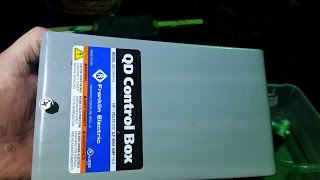 Franklin  QD Control Box (Model #2801084915) Capacitor And Relay Tests
