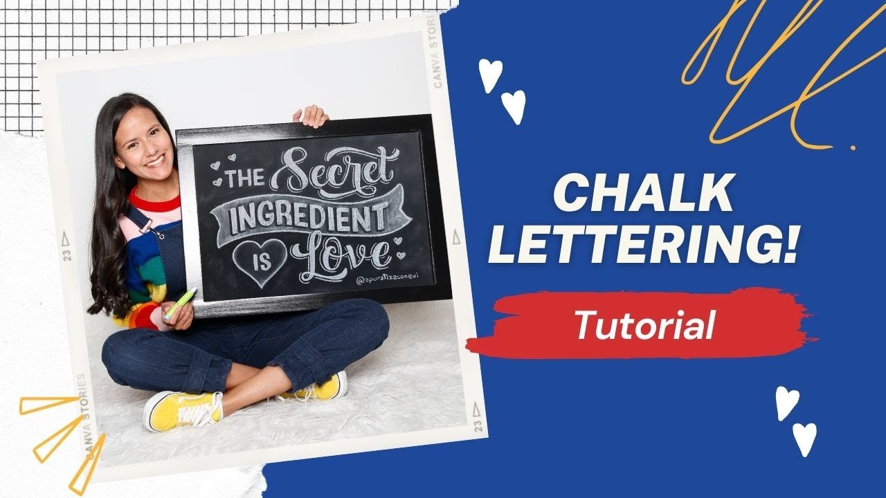 Tutorial de Lettering con Tizas