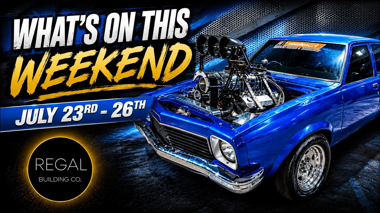 What's On This Weekend? SA Car Events | July 24–26, 2026 | Cars & Coffee, Drift, Roll Racing & More