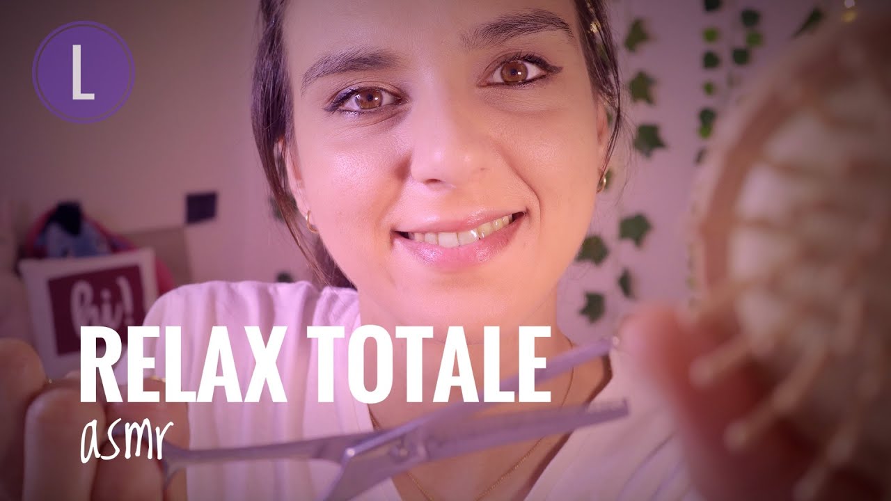 ASMR 🌸 Taglio di capelli e massaggio Facciale rilassante| Roleplay ita 💇🏻‍♀️