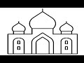 how to draw taj mahal drawing painting coloring easy drawing cute #drawing #tajmahal #caramenggambar