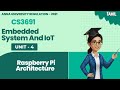 Raspberry Pi Architecture in Embedded systems and IoT in tamil||CS3691||AU reg-2021.