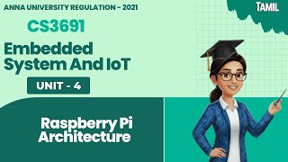 Raspberry Pi Architecture in Embedded systems and IoT in tamil||CS3691||AU reg-2021.