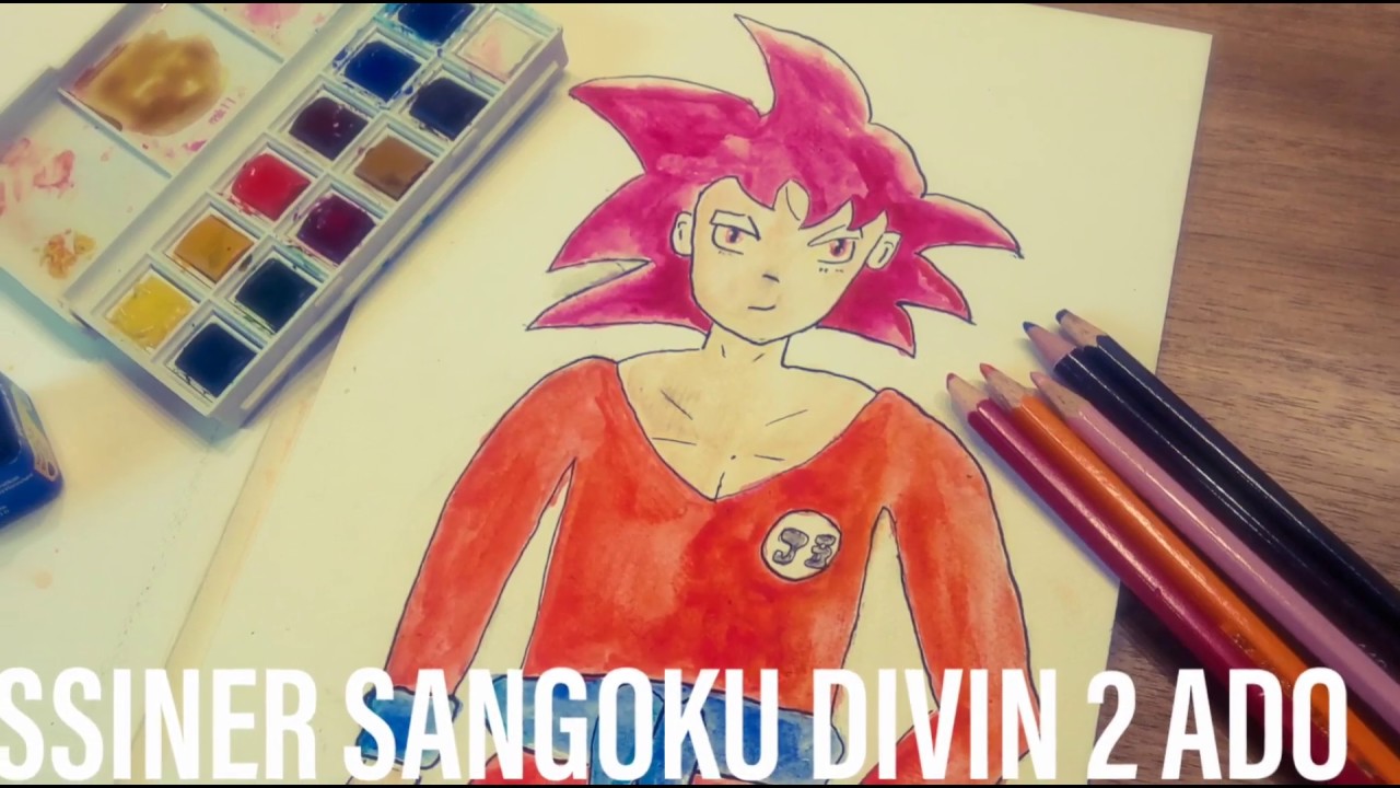 SPEED DRAWING SANGOKU DIVIN ADO YouTube