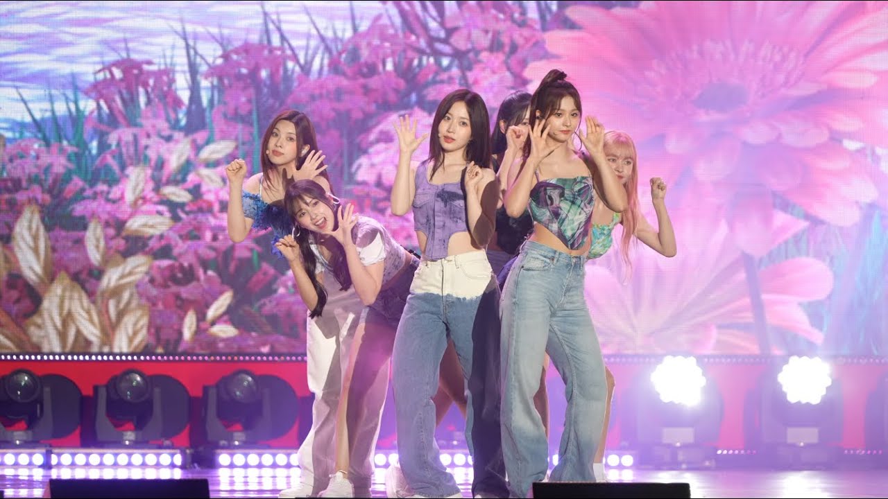 230807 NMIXX (엔믹스) - Party O' Clock / Love Me Like This @ 울산서머페스티벌 직캠 (Fullcam) #nmixx #엔믹스