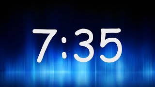 735 Minutes Timer Countdown From 7Min 35Sec