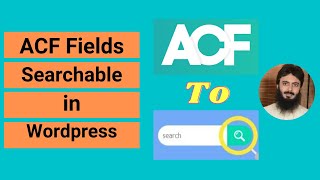 Make ACF Fields Searchable in Wordpress