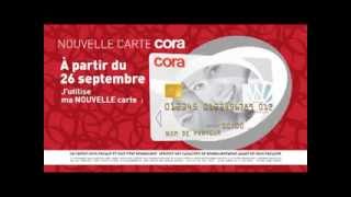 Nouvelle Carte Cora À Partir Du 26 Septembre 2013