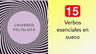 15 Verbos esenciales en sueco | UNIVERSO POLÍGLOTA