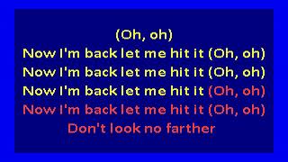 Baby Bash ft.  Akon– Baby I'm Back (karaoke)