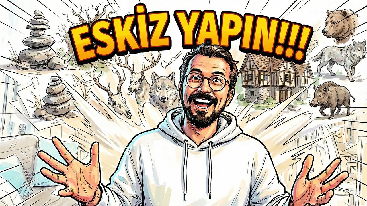 ESKİZ YAPIN!!! EP-08  |  Sıfırdan Profesyonelliğe