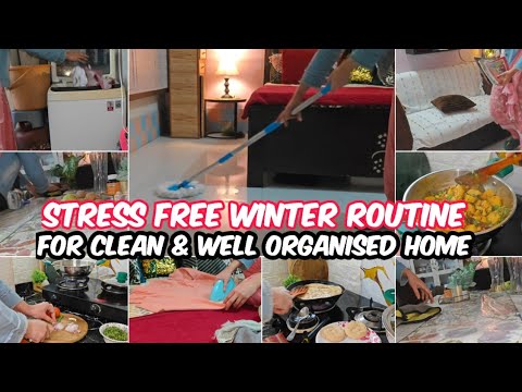 Stress-free Winter Routine for Housewives ✅||Beat Laziness & Manage Your Home Batter||HomeMaking Tip