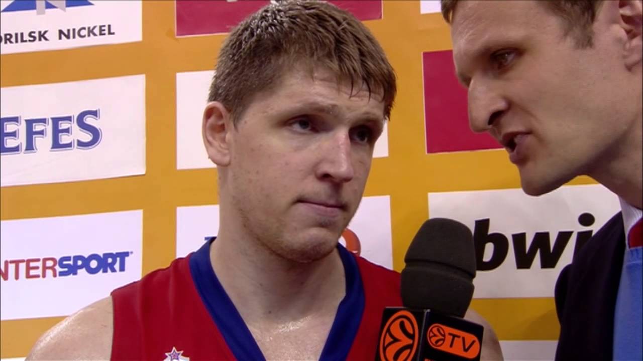 Post-game interview: Victor Khryapa, CSKA Moscow