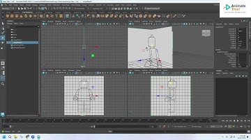 Modeling a Lego Man in Autodesk Maya Episode 1 - Setting Up Reference Images