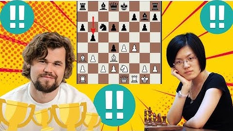 Perfect chess game 53 | Magnus Carlsen vs Hou Yifan  18