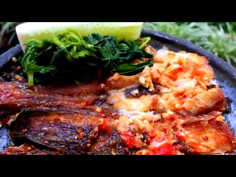 Lele Penyet Sambal Bawang