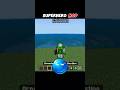 Minecraft Superhero Mod #shorts #viral #trending #edit