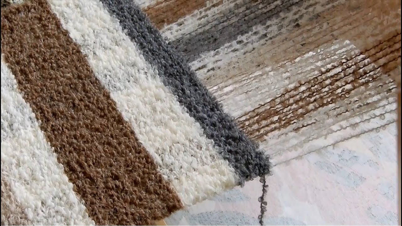 WollHand Studio | Weaving a winter SCARF |asmr| ep. 19