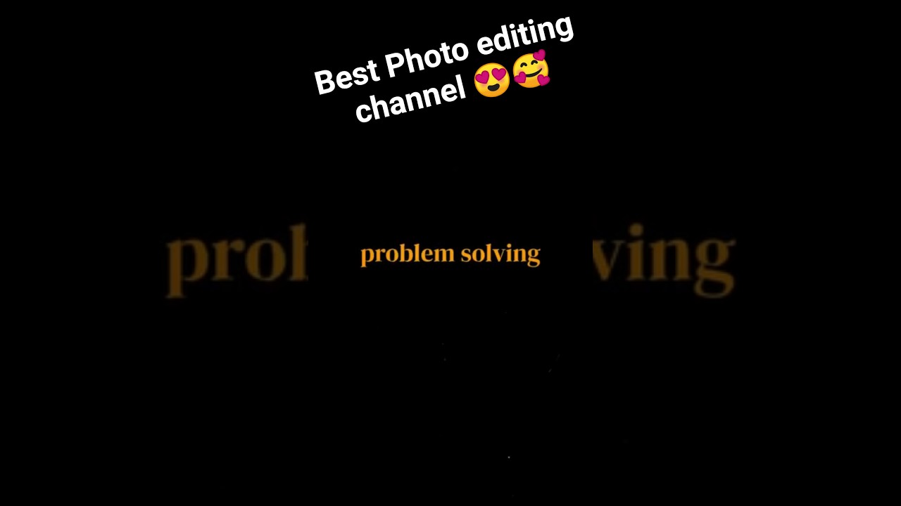 Best Photo editing channel on youtube🥰🥰