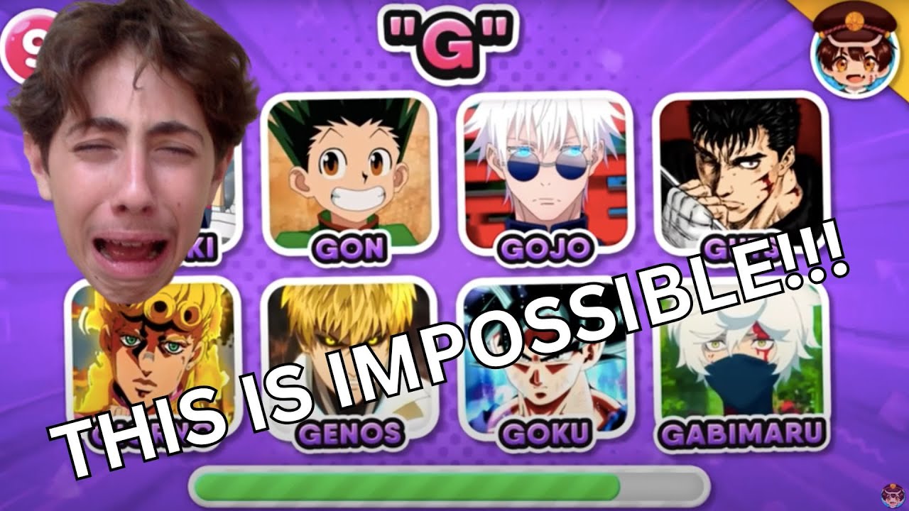 Saving 1 Anime Character for each Letter from A-Z!