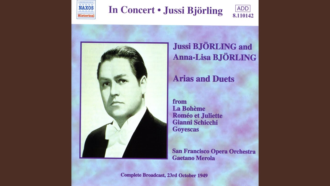 La bohème: Broadcast Commentary